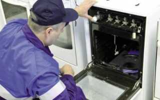 Как включить духовку в газовой плите indesit