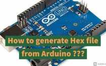 Как вставить hex в код arduino