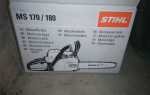 Как запустить пилу stihl ms 180