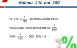 Как посчитать процент от числа в sql