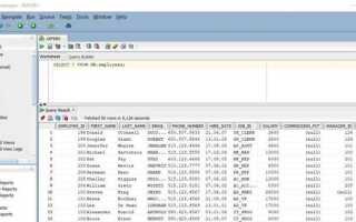 Как работать в oracle sql developer