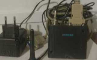 Как настроить gsm модем siemens tc35i terminal