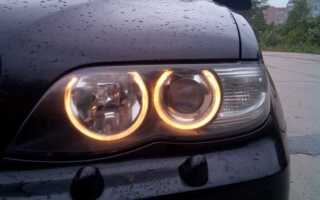 Как клеить накладки бампера bmw e53