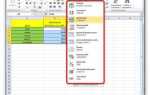 Как выбрать формат ячейки excel