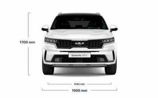 Сколько весит kia sorento