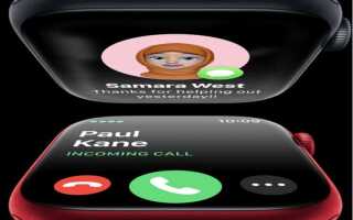 Как настроить звонки на apple watch 6