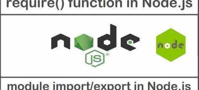 Зачем нужна встроенная функция require в node js