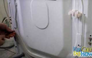 Как открыть крышку стиральной машины indesit