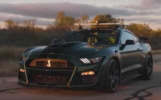 Сколько лошадиных сил у ford mustang