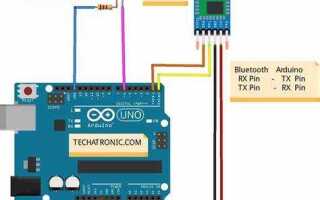 Как подключить bluetooth к arduino