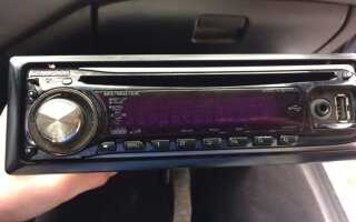 Как на kenwood kmm bt305 настроить цвет