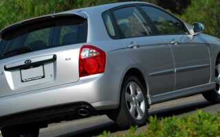 Сколько весит kia spectra