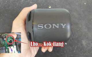 Как разобрать колонку sony srs xb10