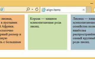 Как сделать блоки одинаковой высоты css