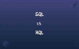 Чем hql отличается от sql