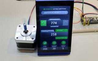 Как управлять шаговым двигателем с arduino