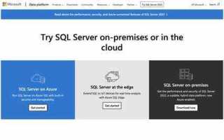 Как пользоваться ms sql