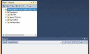 Какое приложение запускает ms sql studio