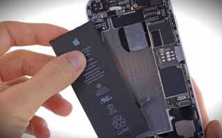 Как заменить аккумулятор на iphone 5s