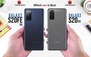 Чем отличается samsung s20 от s20fe