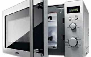 Как разморозить в микроволновке gorenje