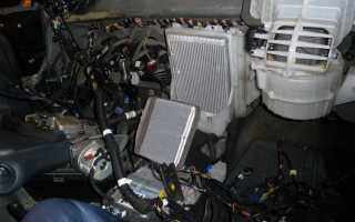 Где клапан отопителя opel corsa b
