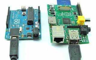 Как подключить arduino к raspberry pi