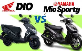 Что лучше yamaha jog или honda dio