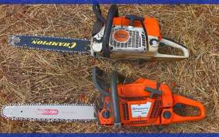 Что лучше stihl или husqvarna бензопила