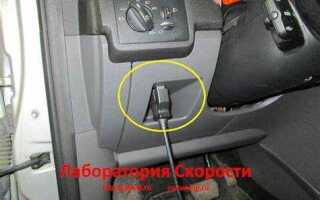 Где находится диагностический разъем ford mondeo 3