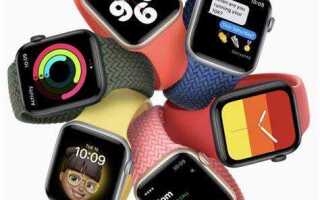 Когда выходят новые apple watch