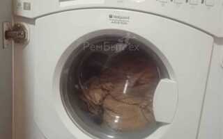 Как снять кювету в стиральной машине hotpoint ariston