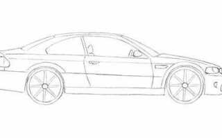 Как нарисовать bmw m3