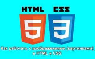 Как задать путь к картинке в css