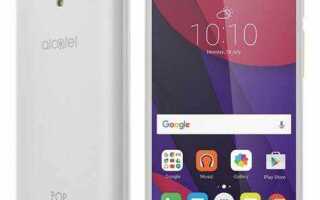 Как разблокировать alcatel 5051 pop 4