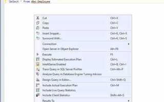 Как сохранить запрос в sql
