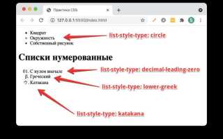 Как создать стили в css