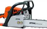 Как правильно завести бензопилу stihl