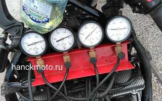 Как синхронизировать карбюраторы на мотоцикле honda cb 400