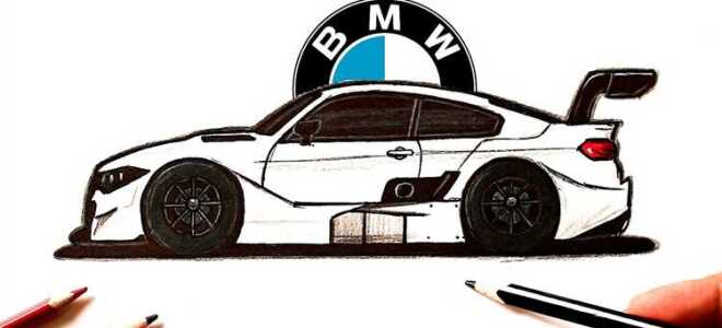 Как нарисовать простую bmw