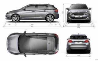 Какой размер дисков ставится на peugeot 308
