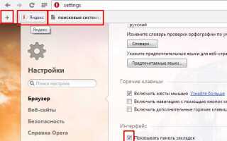 Где хранятся настройки opera