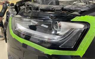 Как вставить led лампы audi a4 b8