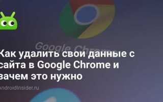 Как убрать информацию из поисковой выдачи google