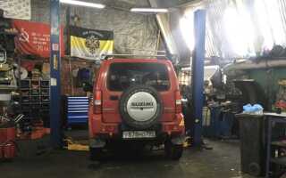 Как снять мкпп suzuki jimny