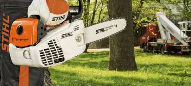 Где производят бензопилы stihl