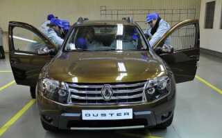 Где собирают renault duster