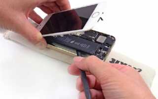 Что делать после замены аккумулятора на iphone