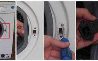 Как открыть стиральную машинку indesit если заблокировалась дверь