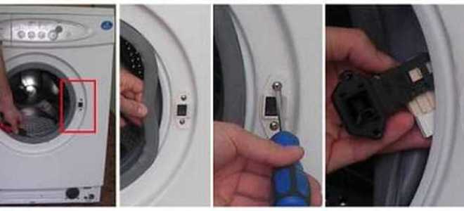 Как открыть стиральную машинку indesit если заблокировалась дверь
